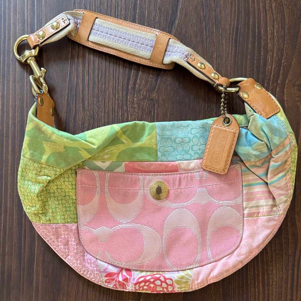 Coach Patchwork Shoulder Bag